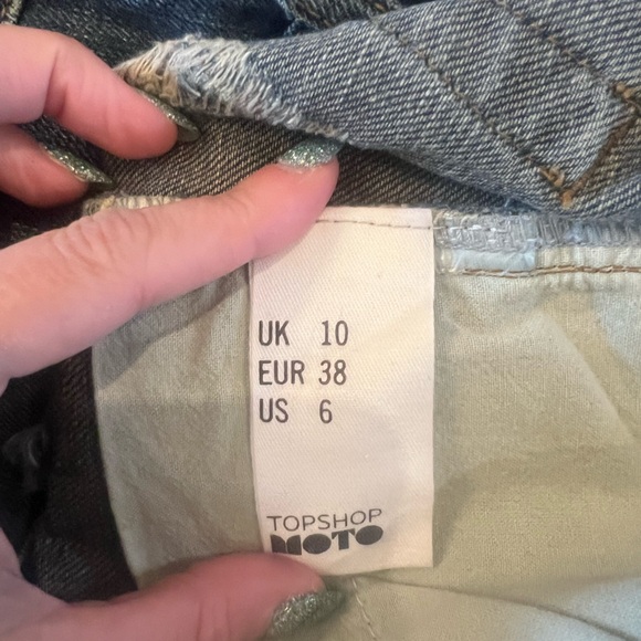 Topshop Rhinestone Shorts - Picture 6 of 6